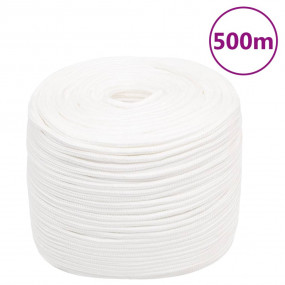 Boat Rope Full White 0.31 " 1640.4 ' Polypropylene
