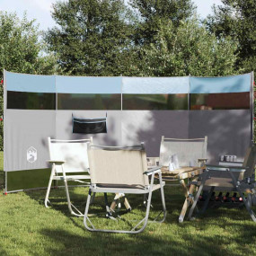 Camping Windbreak Blue 144.1x59.8x59.8" Waterproof