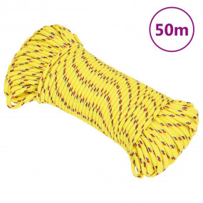 Boat Rope Yellow 0.20 " 164.0 ' Polypropylene
