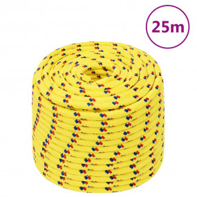 Boat Rope Yellow 0.47 " 82.0 ' Polypropylene