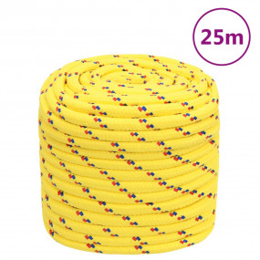 Boat Rope Yellow 0.71 " 82.0 ' Polypropylene