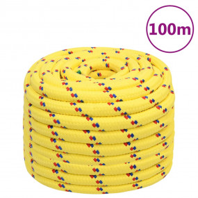 Boat Rope Yellow 0.79 " 328.1 ' Polypropylene