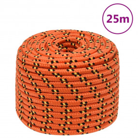 Boat Rope Orange 0.55 " 82.0 ' Polypropylene