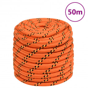Boat Rope Orange 0.71 " 164.0 ' Polypropylene