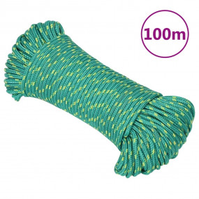 Boat Rope Green 0.12 " 328.1 ' Polypropylene