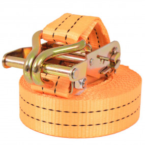 Ratchet Tie Down Straps 4 pcs 1 Tonnes 19.7 'x1.50 " Or...