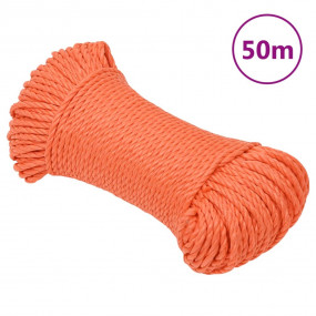 Work Rope Orange 0.24 " 164.0 ' Polypropylene