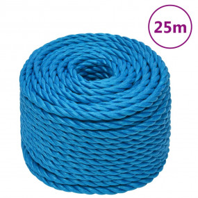 Work Rope Blue 0.39 " 82.0 ' Polypropylene