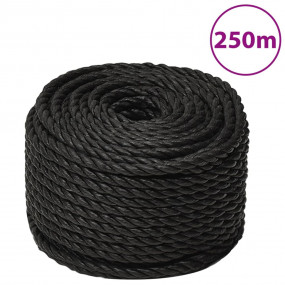 Work Rope Black 0.47 " 820.2 ' Polypropylene