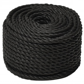 Work Rope Black 0.63 " 328.1 ' Polypropylene