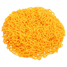 Warning Chain Yellow 328.1 ' 0.31 " Plastic