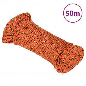 Boat Rope Orange 0.12 " 164.0 ' Polypropylene