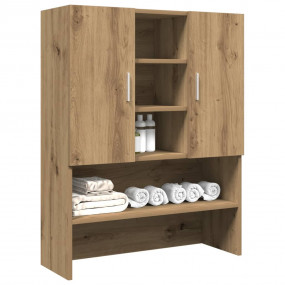 Washing Machine Cabinet Artisan Oak 27.8x10.0x35.4"