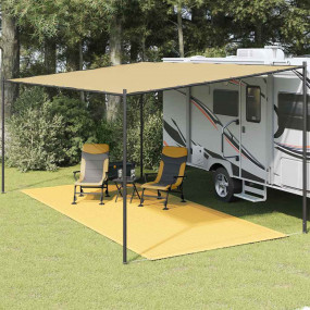Tent Carpet 98.4x196.9" Beige