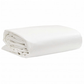 Tarpaulin White 9.8x9.8' 7.11 oz/ft