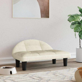 Dog Bed Cream 70x52 x 11.8 " Velvet