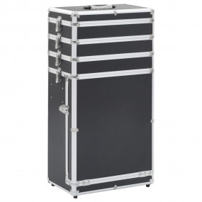 Make-up Trolley Aluminum Black