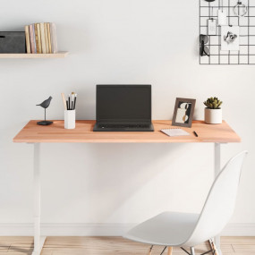 Desk Top 43.3x21.7x0.6" Solid Wood Beech