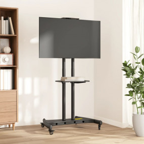 TV Stand on Wheels 32-70 Inch Screen Max VESA 23.62x15....
