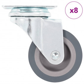 8 pcs Swivel Casters 1.97 " (2x143417)