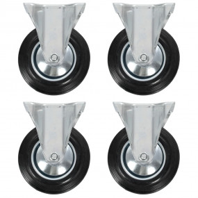 Fixed Casters 4 pcs 6.30 "