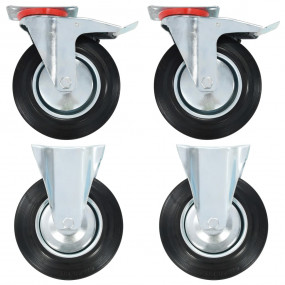 Casters 4 pcs 7.87 "