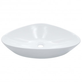 Wash Basin 23.0x15.4x5.5" Ceramic White
