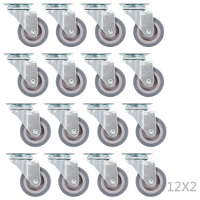 72 pcs Swivel Casters 1.97 " (3x143435)