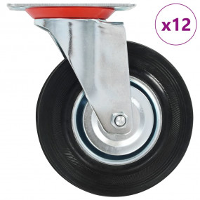 12 pcs Swivel Casters 4.92 " (3x143448)