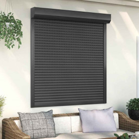 Roller Shutter Aluminum 51.2x55.1" Anthracite