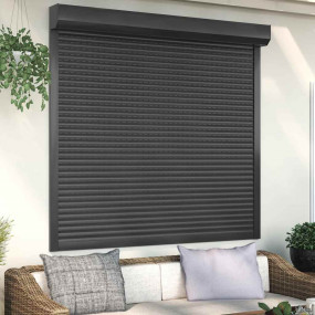 Roller Shutter Aluminum 63.0x59.1" Anthracite
