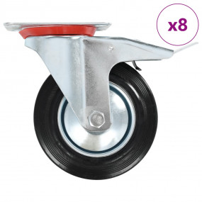 8 pcs Swivel Casters 6.30 " (2x143452)