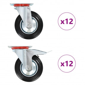 24 pcs Swivel Casters 6.30 " (6x143459)
