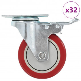 32 pcs Swivel Casters 3.94 "