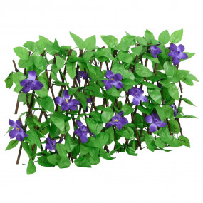 Artificial Ivy Trellis Expandable Green 70.9x7.9"