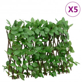 Artificial Ivy Trellis Expandable 5 pcs Green 70.9x11.8...