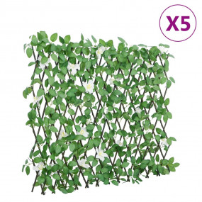 Artificial Ivy Trellis Expandable Green 5 pcs 73.2x11.8...