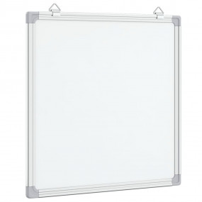 Magnetic Whiteboard 15.7x15.7x0.7" Aluminium