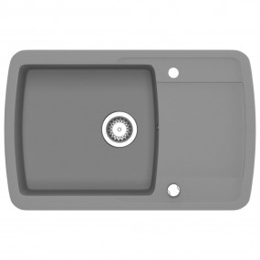 Granite Kitchen Sink Single Basin Grey