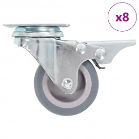 8 pcs Swivel Casters 1.97 " (2x143418)