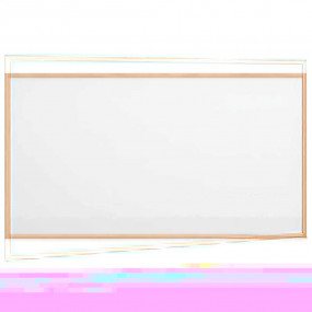 Magnetic Whiteboard with Solid Pine Wood Frame 39.4x21....
