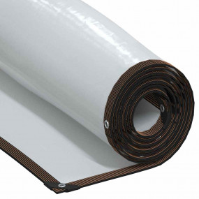 Clear Tarpaulin with Eyelets 19.7x39.4' Polyethylene