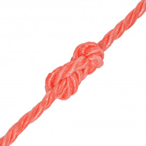 Twisted Rope Polypropylene 0.31 " 1640.4 ' Orange
