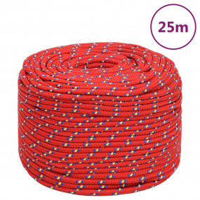 Boat Rope Red 0.24 " 82.0 ' Polypropylene