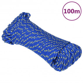 Boat Rope Blue 0.16 " 328.1 ' Polypropylene