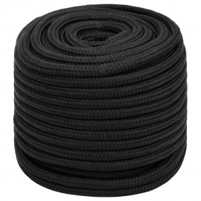 Boat Rope Full Black 0.71 " 164.0 ' Polypropylene
