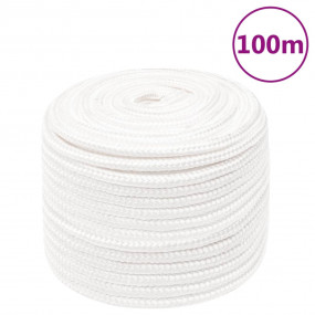 Boat Rope Full White 0.55 " 328.1 ' Polypropylene