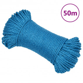 Work Rope Blue 0.12 " 164.0 ' Polypropylene