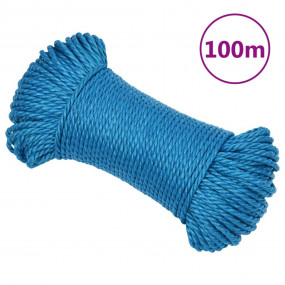 Work Rope Blue 0.24 " 328.1 ' Polypropylene
