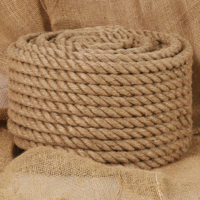 Jute Rope 82.0 ' Long 0.63 " Thick